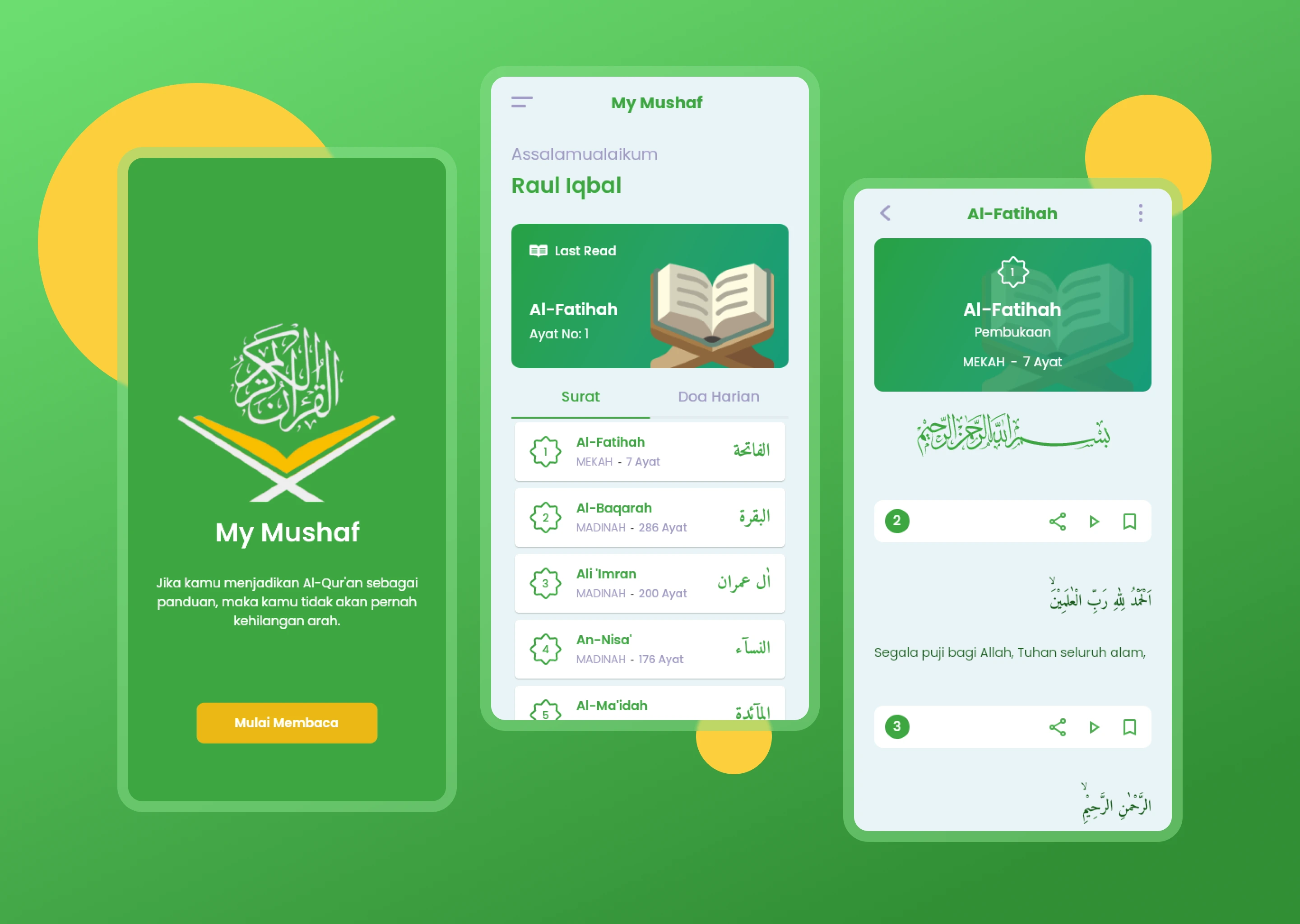 My Mushaf - Al Qur'an Digital App